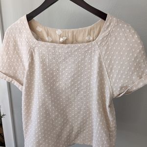 Rolee Cream Top